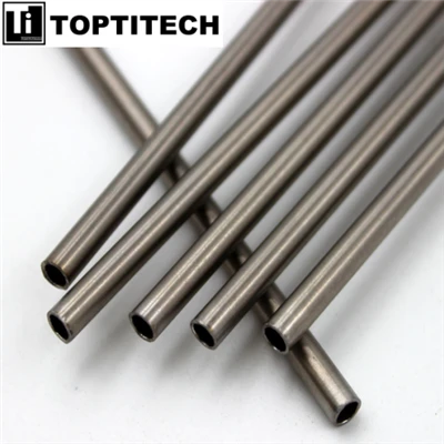 2mm GR1 Tubu Kapillari tat-Titanju Seamless Għall Mediku