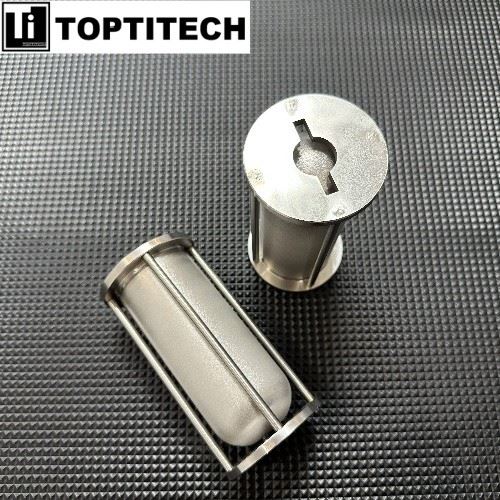 1μm 316L Stainless Steel Sintered Filter With Support Frame For Industrial Filtration