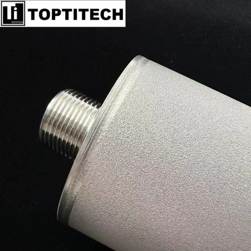 1um Titanium Powder Sintered Filter For Acidic Waste Gas Treatment factory
