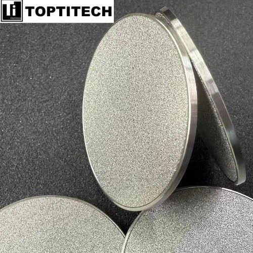 Reusable SS316L Sintered Catalyst Recovery Filter With Welded Ring suppliers